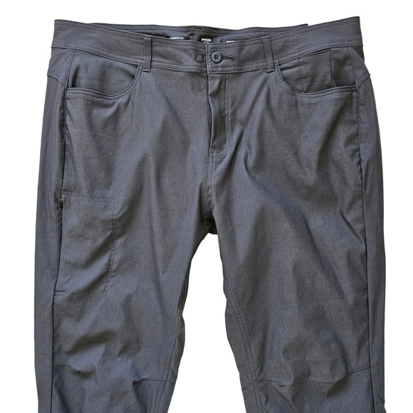 prAna Halle Straight Pant Plus II Coal Gray 18W/RG 1971032 Hiking Outdoor New - Picture 5 of 7